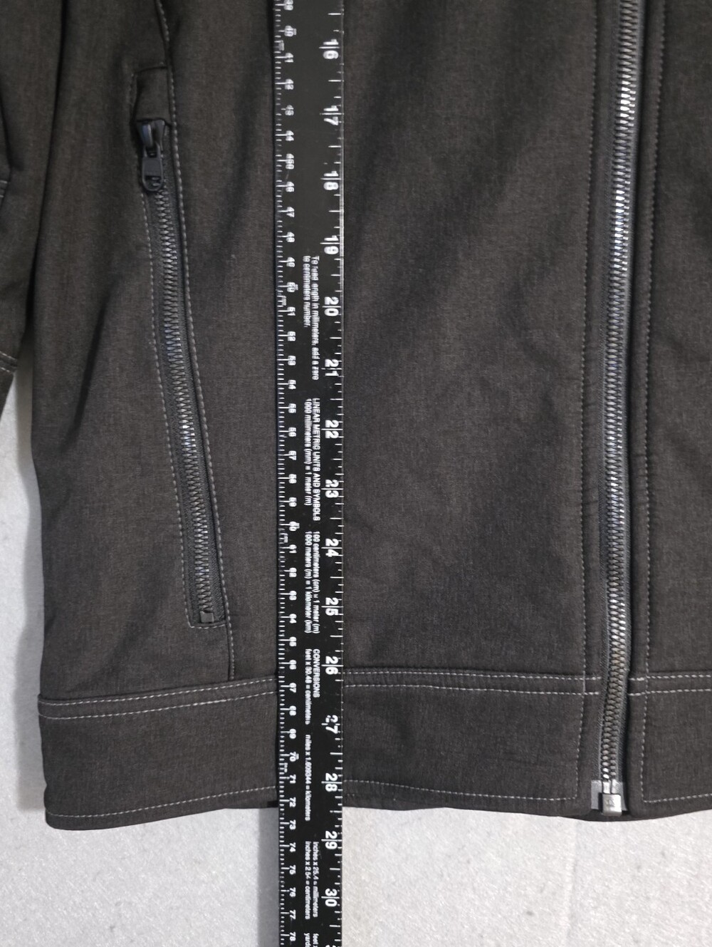 NWOT Kuhl Mens Gotham Impakt Softshell Jacket Grid Fleece Interior 1019 Size L - Picture 5 of 12